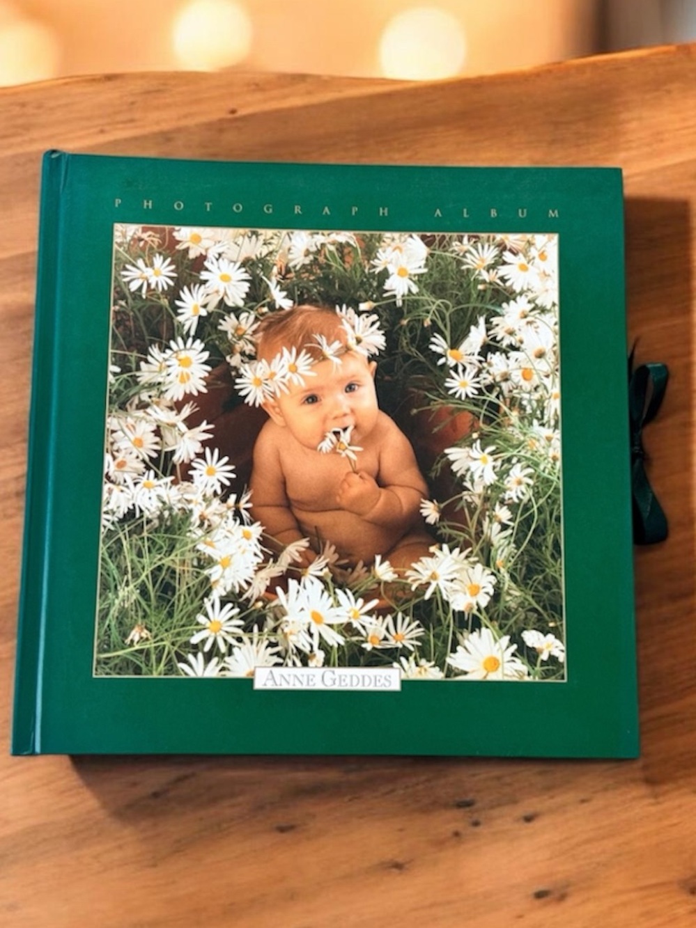 NWOT Vintage 90s Anne Geddes Hardcover Photo Album